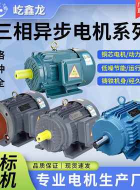 三相国标异步电动立0式卧式L8YL90YYL1KVA00YL112Y机L132电机YE4