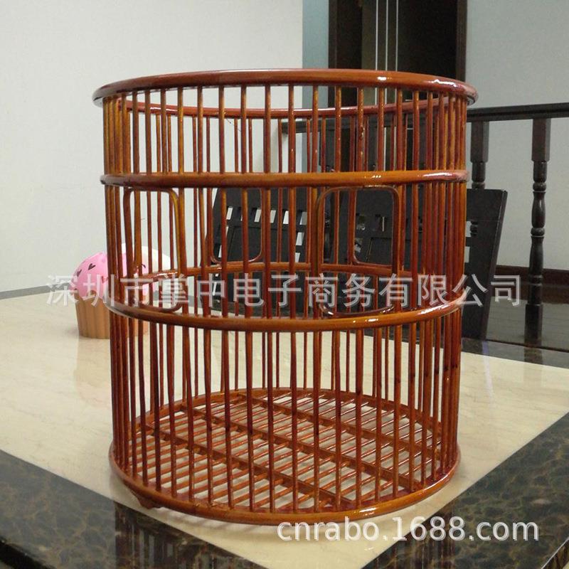 酒店卫生间浴巾收纳筐布草框竹藤编毛巾筐家用中式脏衣服篮洗衣篓