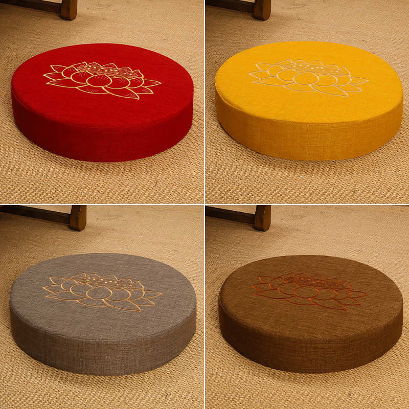 9WOR蒲团坐垫拜圆日垫佛禅形地厚式打坐上用大礼垫跪加修垫佛家家