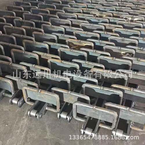输送机刮板链条非标厂家fu输送机模锻链提升机板链40Cr热处理链条
