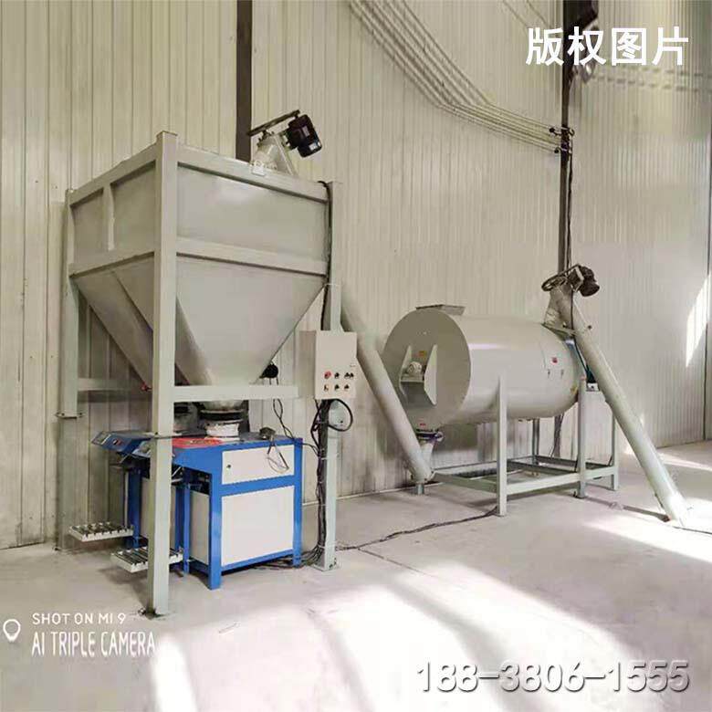 卧式不锈钢粉体搅拌机2吨消失模涂料设备化工干粉混合机