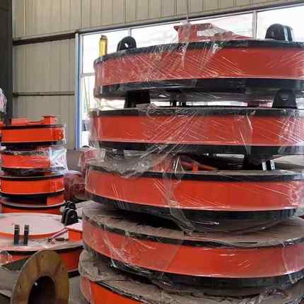 装载机电磁吸盘1.5米圆形吸力大不发热1.2米挖机叉车电磁吸盘