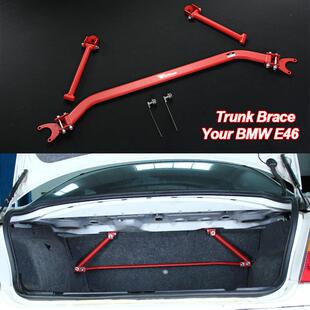 后顶吧C柱支撑杆适用BMW宝马3系E46318i 325i平衡稳定拉杆 330i
