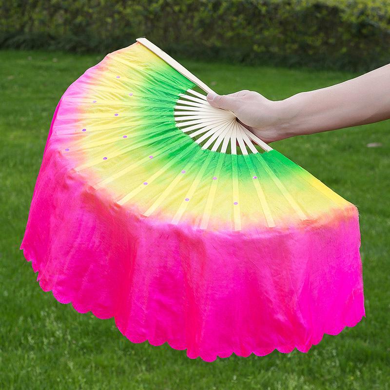 广场舞扭秧歌舞蹈舞蹈扇子竹雕