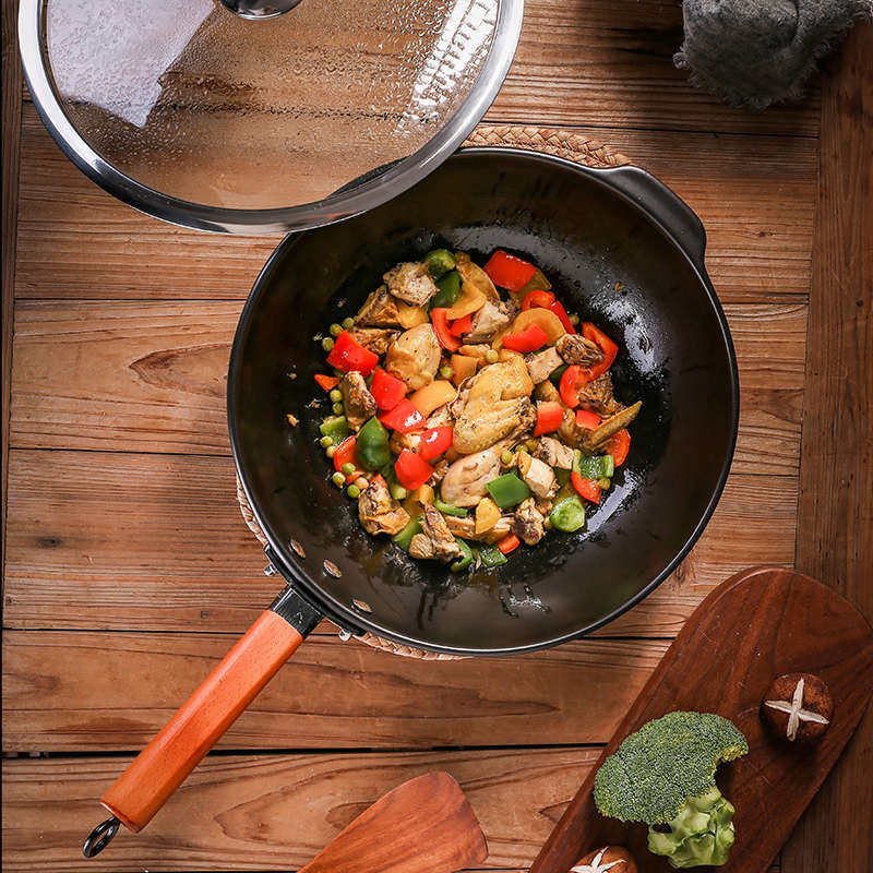 纯陶瓷炒锅不粘锅健康养生陶瓷炒锅锅具砂锅汤锅煲汤,厨房/烹饪用具,炒锅,淘宝优惠券,粉丝福利购,淘宝优惠卷