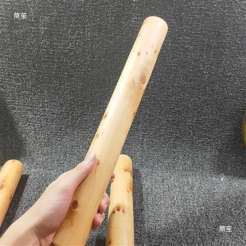 太行崖柏多功能木棒 按摩棍太极尺棍擀面杖 家用摆件整木打磨