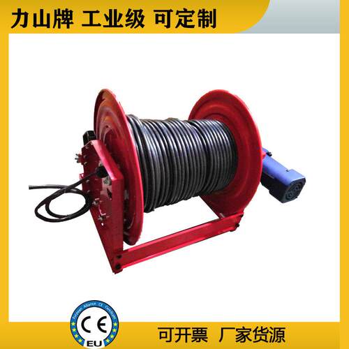 工程机械卷盘水下卷绳器电动收线器380V自动光纤卷线盘电动电缆盘