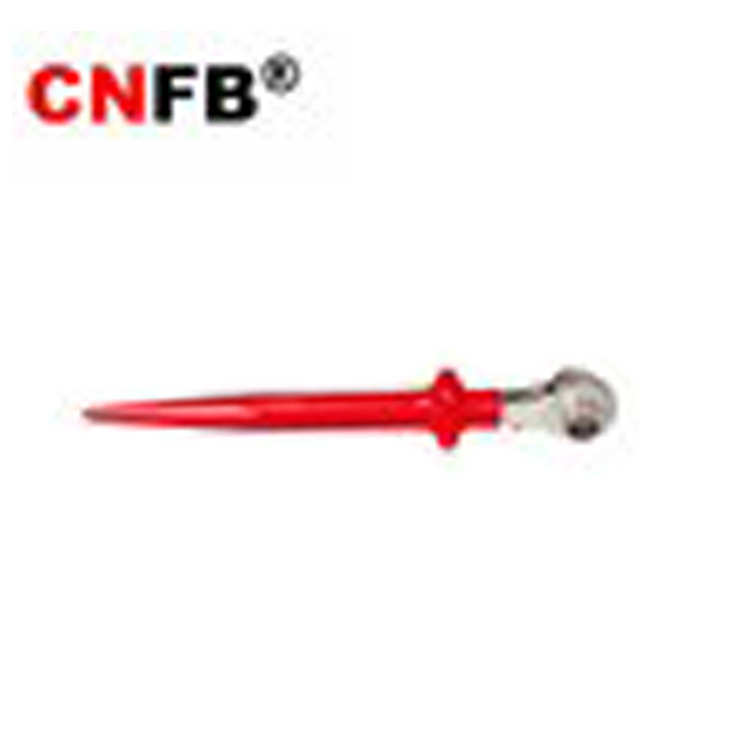 （桥防）天津桥防CNFB 绝缘浸塑双面撬棒棘轮扳手 T87406