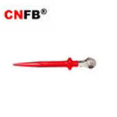 绝缘浸塑双面撬棒棘轮扳手 天津桥防CNFB T87406 桥防