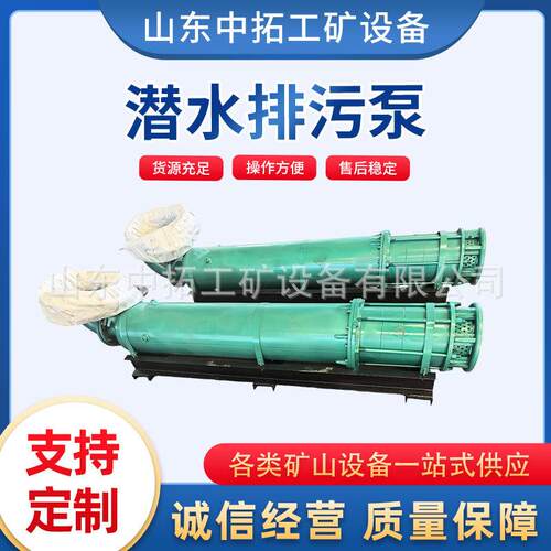 AS型潜水排污泵增强型带撕裂机构污水泵大流量防汛排涝污水泵