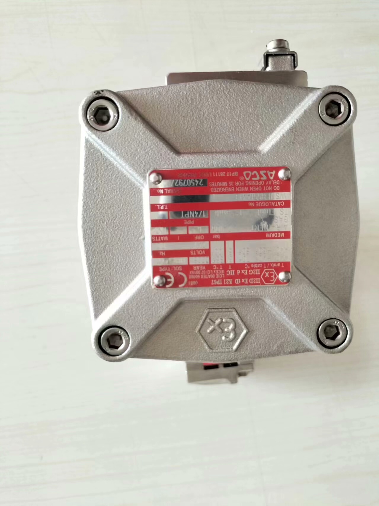 原装美国ASCO防爆电磁阀 WSNF8551A413 全新不