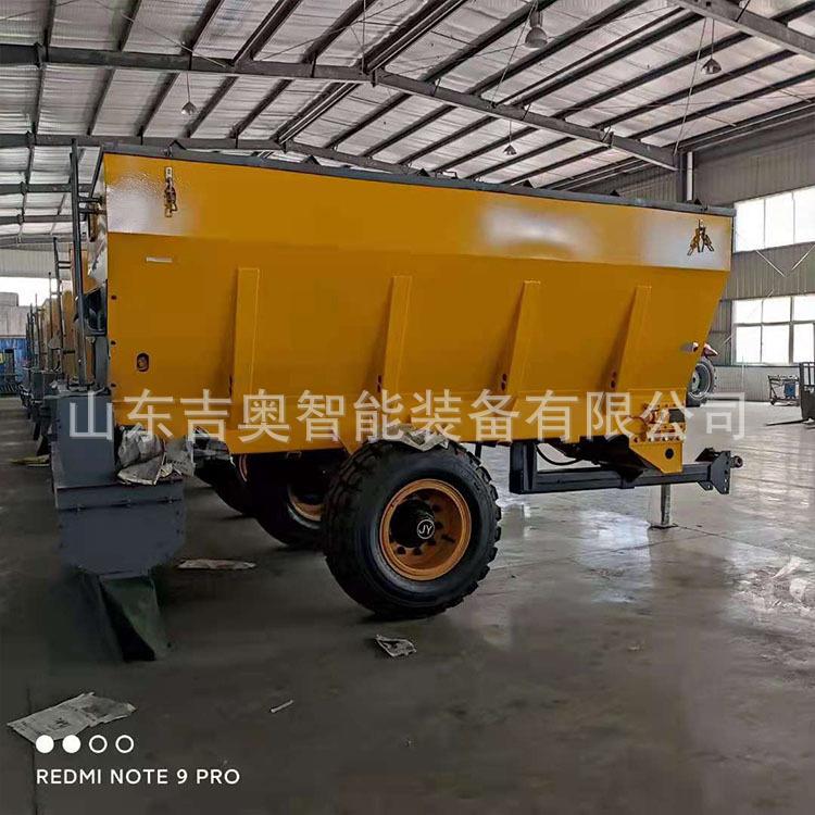撒灰机灰料撒布车路面石灰撒灰机牵引式撒灰机白灰粉料撒布