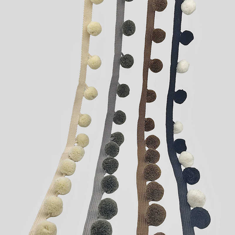 新款货源 窗帘辅料花边毛毛球吊坠 沙发抱枕家纺装饰花边侧边,居家布艺,花边,淘宝优惠券,粉丝福利购,淘宝优惠卷