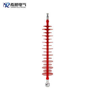希然110KV复合悬式绝缘子FXBW4-110/100高压棒形悬式耐张型绝缘子