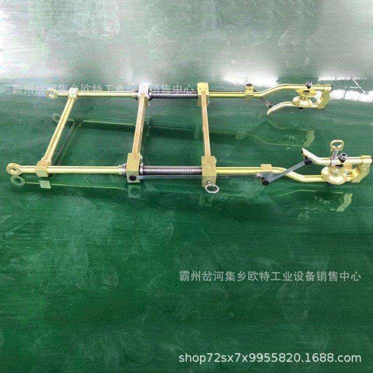 高压线路检修自锁软梯头电力检修铝合金飞车导线悬挂式1米软梯头