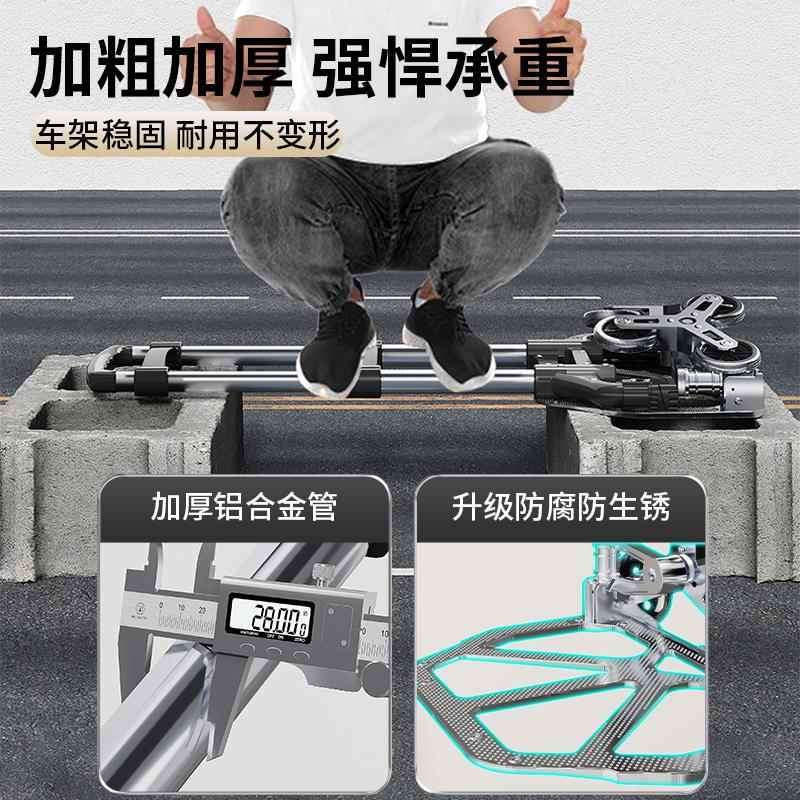 折叠小拖拉JWD车家用爬买菜购伸物搬运货缩取快递轻便携手拉杆车