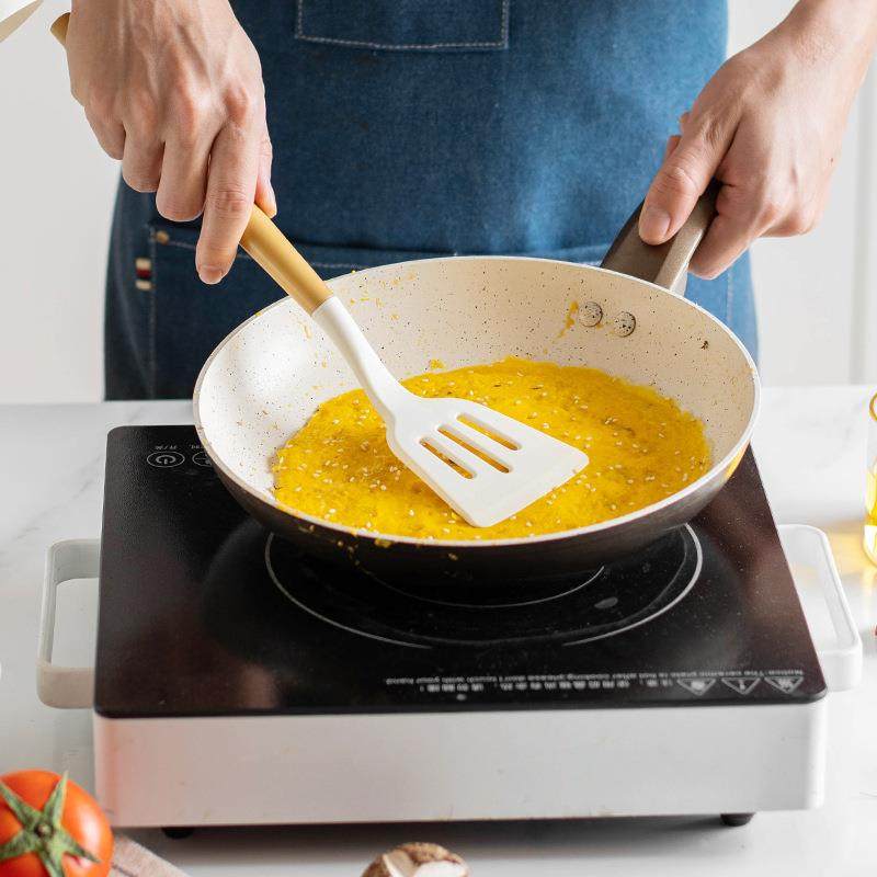 PP手柄硅胶厨具11件套装不粘锅铲烹饪工具厨房用具utensilset