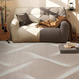 港龙CARPET客厅地毯卧室法式轻奢复古棋盘沙发茶几方形地垫加厚