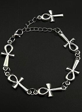 Ankh吸血鬼手镯，哥特，十字架手镯，吸血鬼，Reli