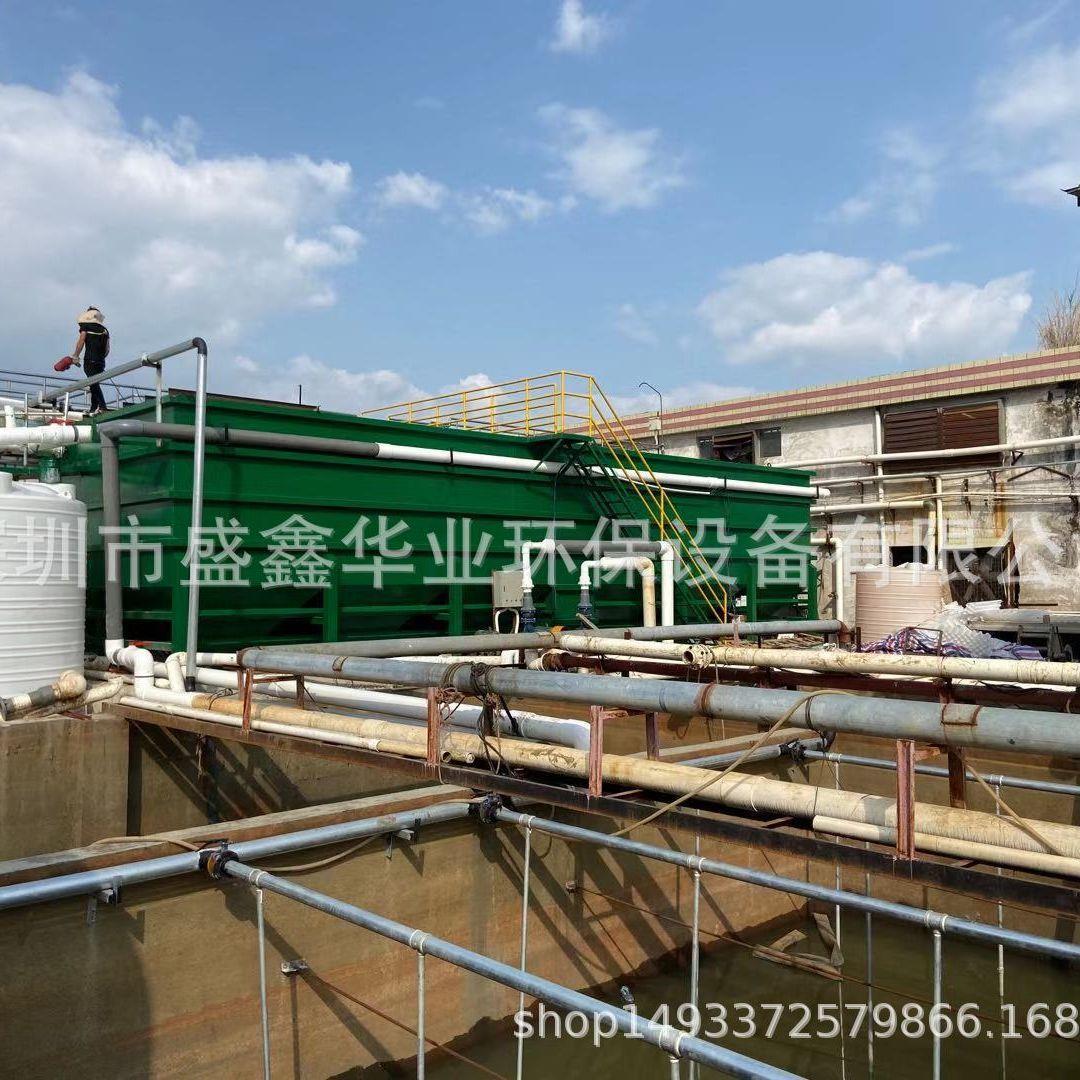 环保设备厂家现场制作大型斜管混凝沉淀池设备日处理量3000立方