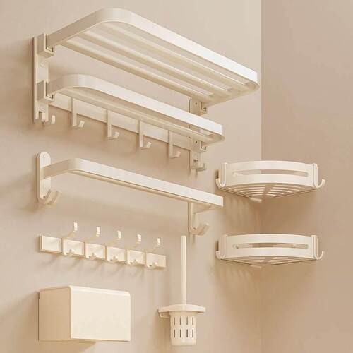 Bathroom shelf No punching toilet shower room storage rack