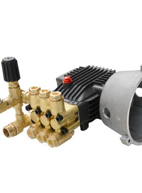 119MB清洗机头8M高压清洗机铜头洗车机头总成高1泵压泵泵配件