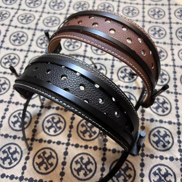 耳机头梁替换更换头戴式耳机金属头梁diy不锈钢头梁牛皮支架