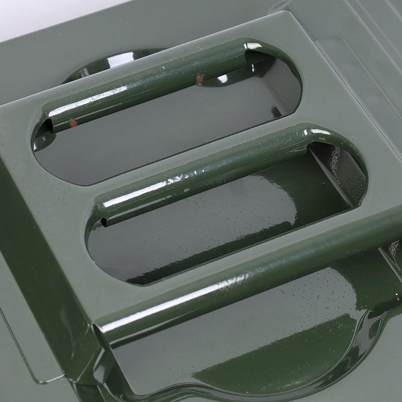 申聚牌方型铝盖油桶汽油桶50L60L70L80升存储备用油箱不锈钢铁桶
