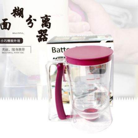 面糊分离器分配器 杯子蛋糕手持式分液器 面糊漏斗量杯烘焙工具