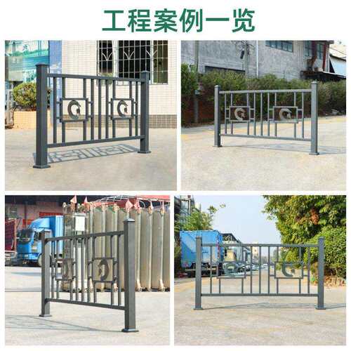 市政道路护栏马路交通人行道栏杆人车分隔栏公路防撞安全厂家