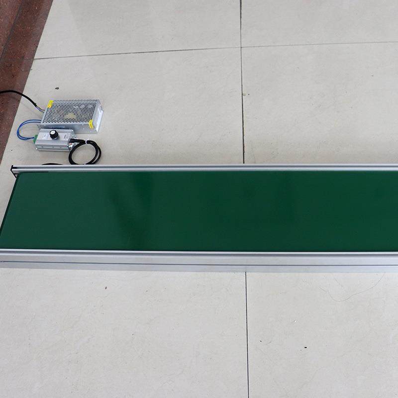 微型电动皮带输机 内置电机桌面自型动化绿色小滚筒传送流送水线,搬运/仓储/物流设备,输送机,淘宝优惠券,粉丝福利购,淘宝优惠卷