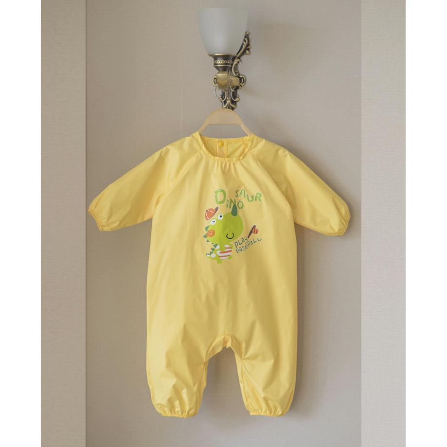 高档儿童连体罩衣衣裤女孩童秋冬防脏防男水防护宝宝婴幼儿园小爬