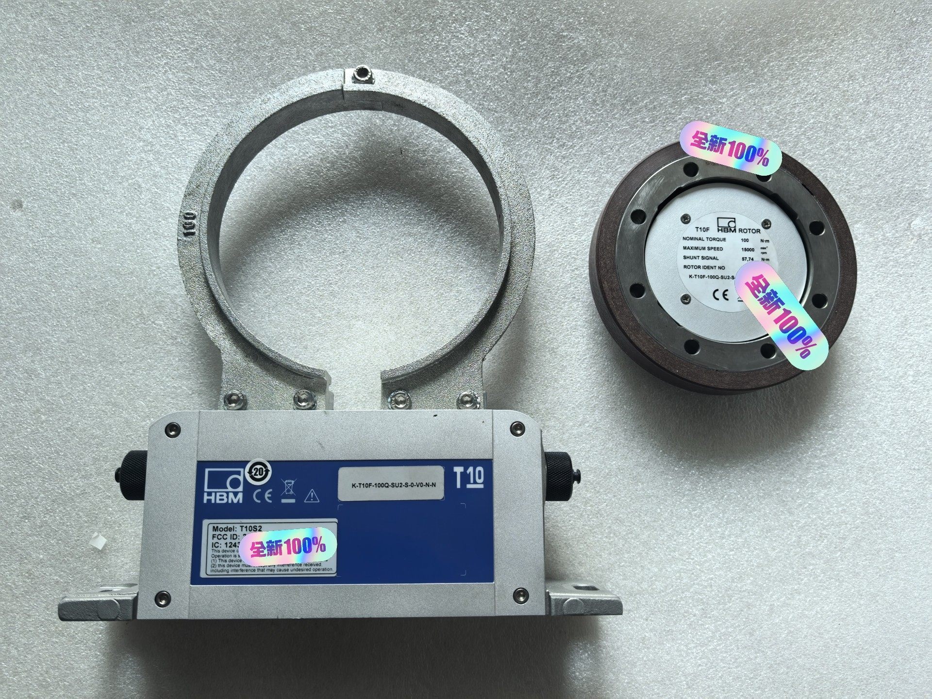 全新HBM 扭矩传感器 T10F 100N.m