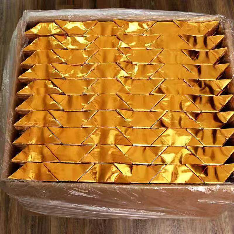 包邮散装机折元宝半成品 金银纸10*13纸元宝 晨博殡葬用品厂殡葬