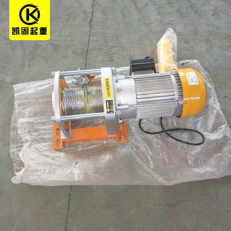 新型二代多功能电动提升机小型吊机建筑卷扬机220v380v电动葫芦