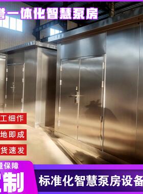 一体化直连供水泵房全自动二次供水设备无塔加压恒压变频供水
