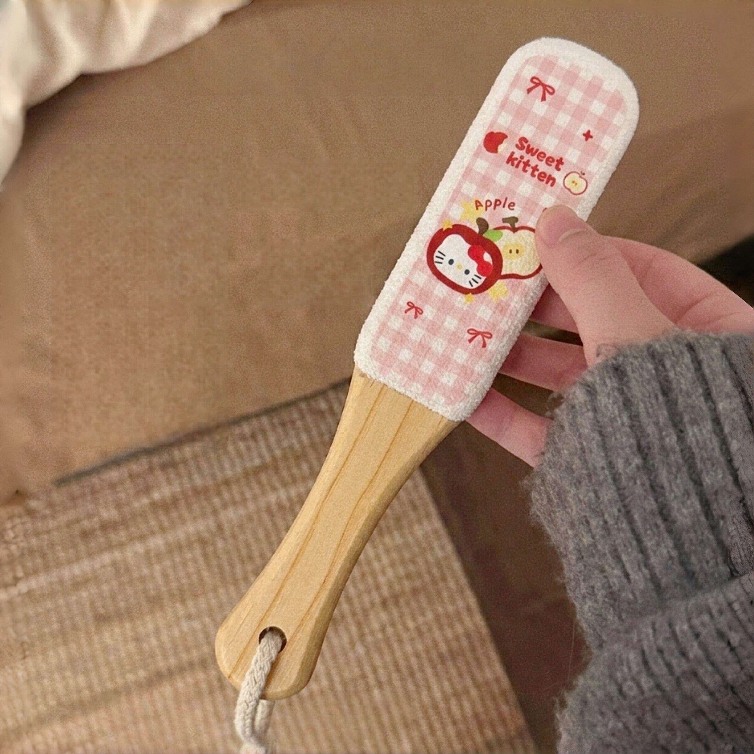 可爱kt磨脚石搓脚去死皮神器女士专用去老茧刮脚后跟洗脚修脚工具