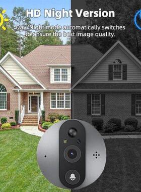 WiFi Door Peephole Viewer 4.3 IPS Screen Digital Door