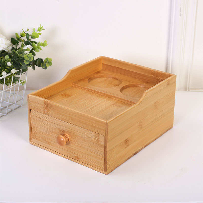 酒店洗漱品收纳盒牙具盒楠竹民宿客栈用品置物盒洗漱用品整理盒