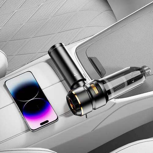 车载吸尘器无刷电机车家两用电量显示迷你手持便携式吹吸一体