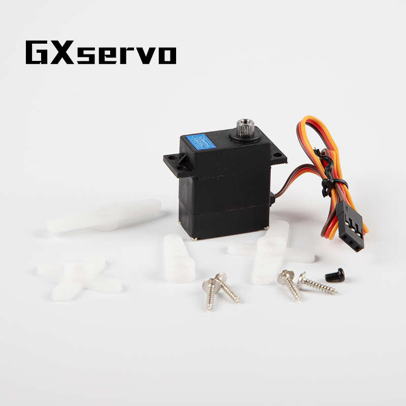 GXservo功勋动力pwm数字舵机5kg航模舵机机器人舵机9克换挡舵机