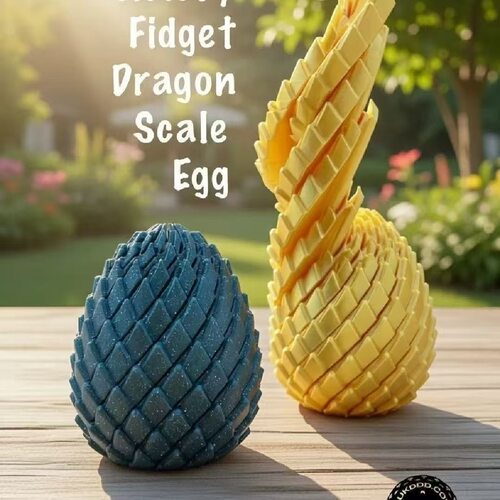TwistyFidgetDragon3D模型摆件