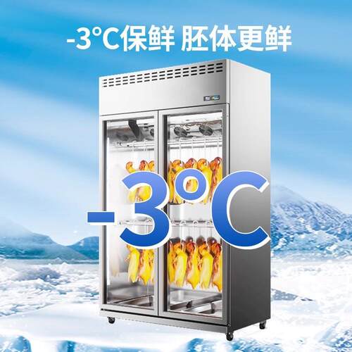 晾鸭柜 商用智能晾胚柜烤鸭乳鸽晾肉柜 除湿冷藏保鲜柜烧腊风干柜