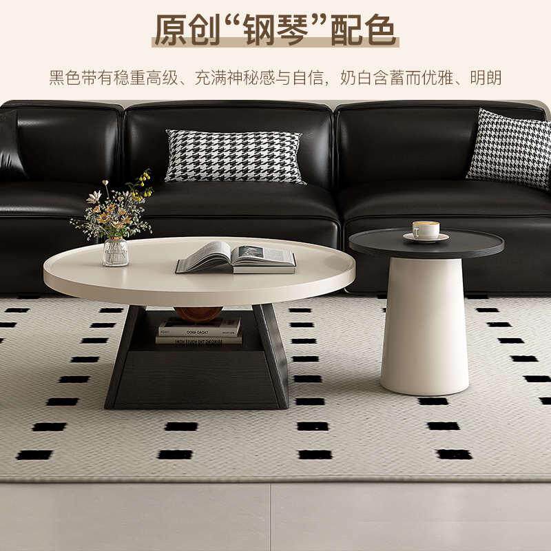 茶欧风轻北奢高级客厅简约小户型新款现代几桌家用vsa2025感茶几