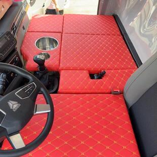 4.米可851轻卧铺改卡装 欧马卧铺解放2江淮睡觉神 货车重汽豪沃改装