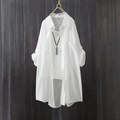 women two set sleeve blouse tank Versatile seasons commuting