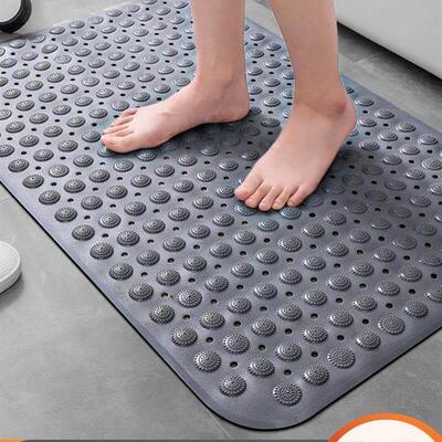 Toilet sucker floor mat Bath shower bath bathtub anti-slip