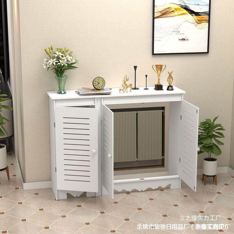 卫生间遮丑柜分水器遮挡暖气片装饰罩地暖电表箱壁挂内嵌遮蔽