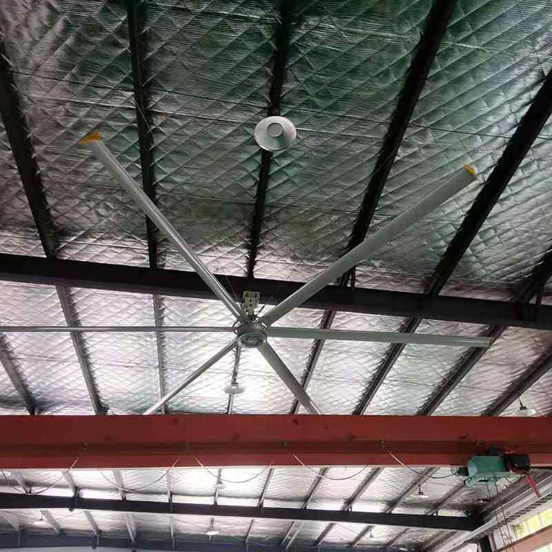 贤丰直销工业大型直流无刷电风扇篮球场车间降温吊扇厂房风扇