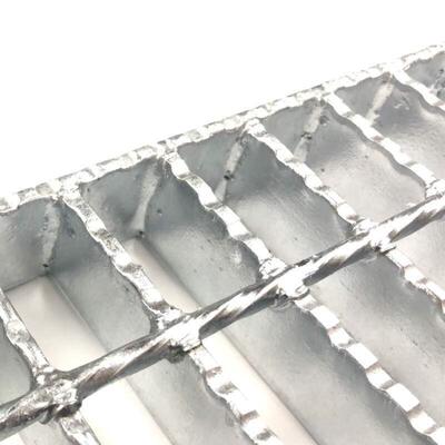 Steel grating for high-speed railway bridges